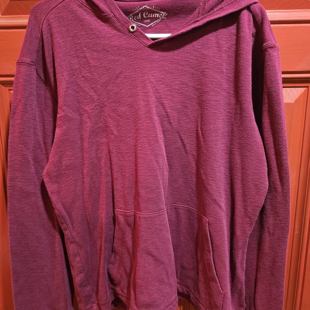 Red Camel Maroon Hoodie